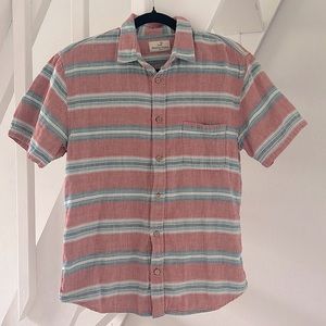 Marine Layer Striped Button Down